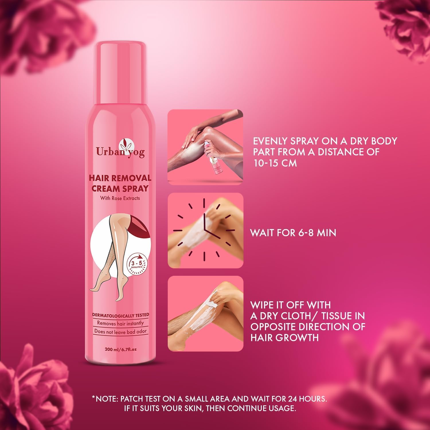 Hair Removal Cream Spray