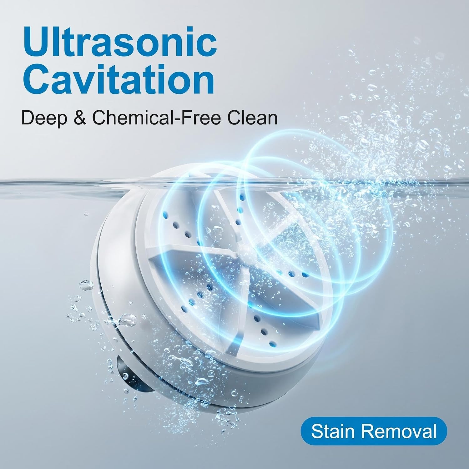 Portable Mini Ultrasonic Washing Machine