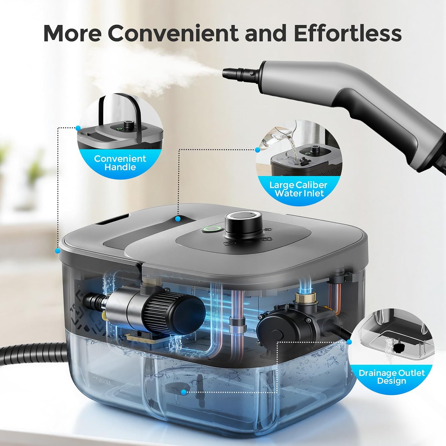 Portable Steam Cleaner for Home