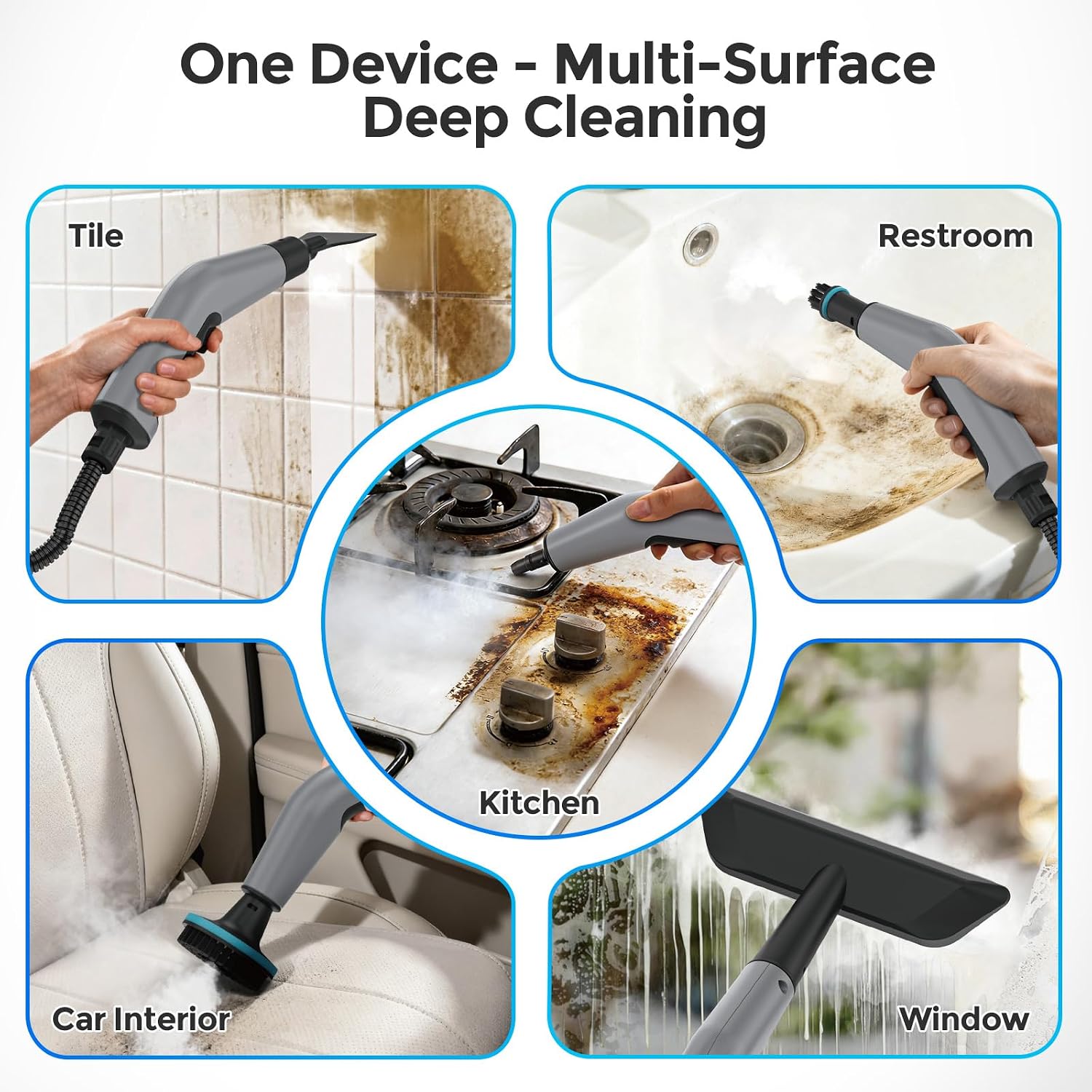 Portable Steam Cleaner for Home