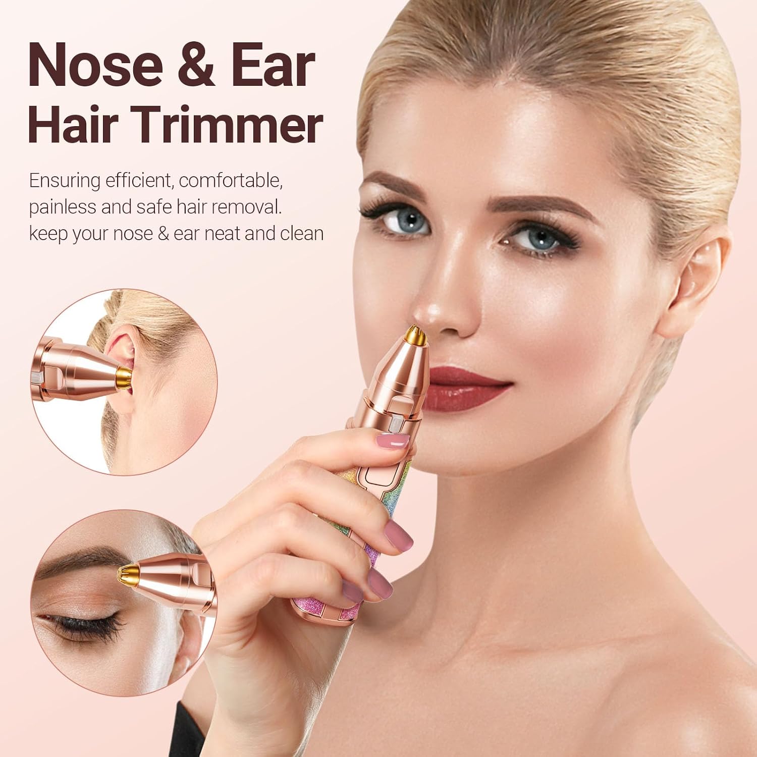 2-in-1 Nose & Eyebrow Trimmer