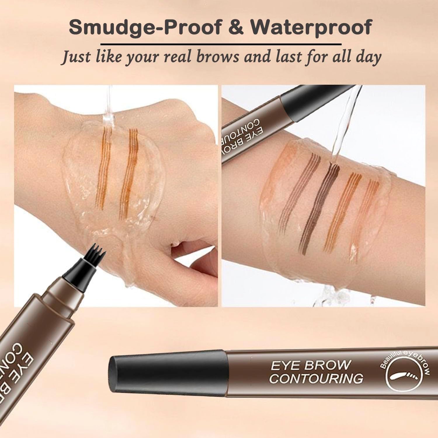 Waterproof Black Eyebrow Pencil