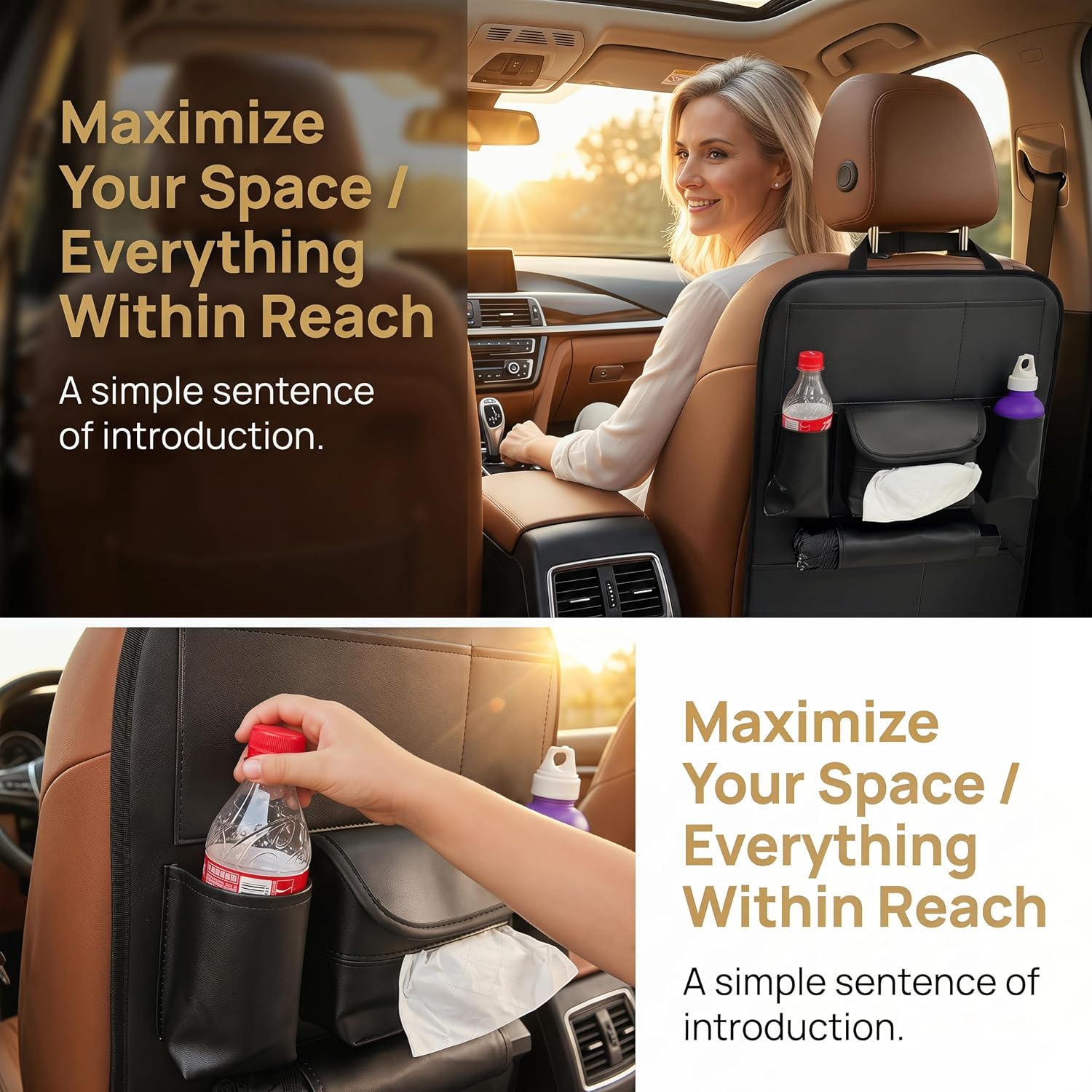Car Backseat Organizer